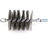 Щетка-ерш для очистки котлов, теплообменников, дымоходов, труб, отверстий SIT д70x95x160, сталь 0,35, м12  1910
