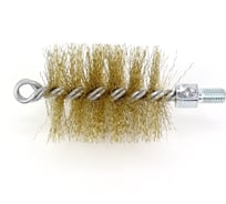 Щетка-ерш для очистки котлов, теплообменников, дымоходов, труб, отверстий SIT д70x95x160, латунированная сталь 0,30, м12  1960