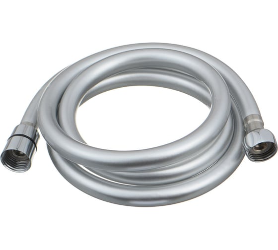 Шланг для душа MELODIA silver 1/2" на 1/2" конус пвх,175 см., серебро mkp34435bl 34444