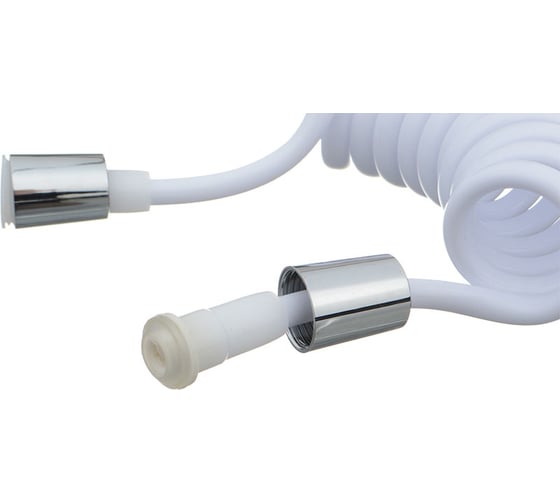 Шланг для душа Melodia della vita гигиенического white phone 1/2" на 1/2" конус, пвх, l150 см., белый mkp34433bl_wt 34442