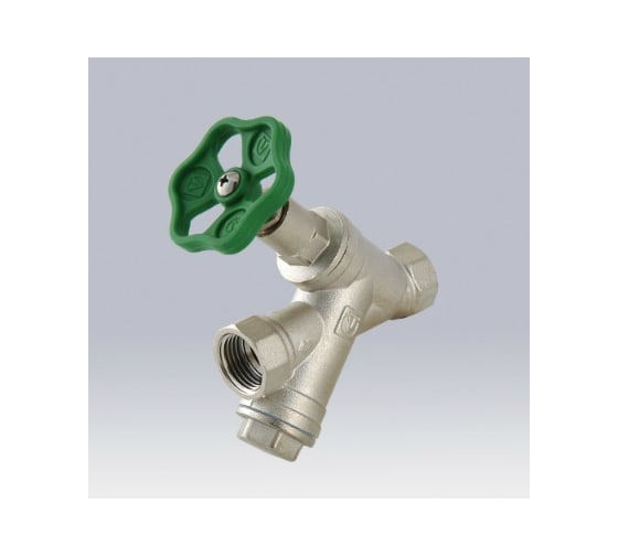 Прямоточный вентиль с косым фильтром 1/2 Valtec VT.053.N.04