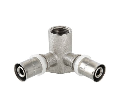 Проходная водорозетка, пресс 20х1/2 Valtec VTm.234.N.200420