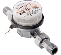 Универсальный квартирный водосчетчик, до +90С, 2.5м3, 3/4, 105мм Valtec VLF-R