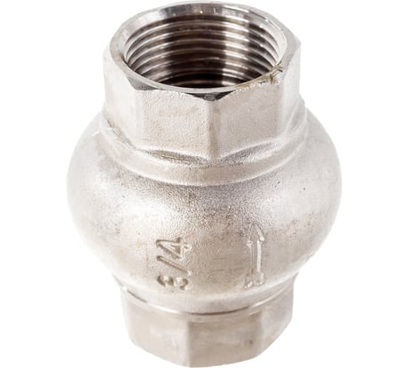 Обратный клапан 3/4 латунный золотник Valtec VT.151.N.05
