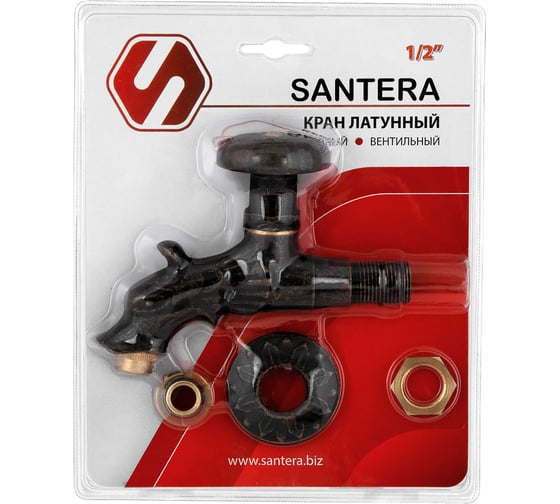 Запорный садовый кран SANTERA Дракон ST202MA