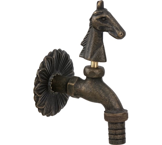 Запорный садовый кран SANTERA Лошадь ST202HORSE