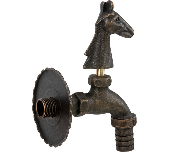Запорный садовый кран SANTERA Лошадь ST202HORSE