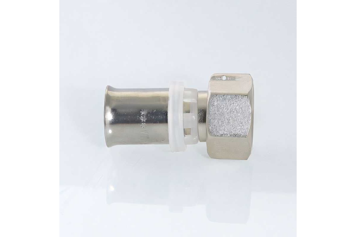 Соединитель, пресс с накидной гайкой 20х3/4 Valtec VTm.222.N.002005 ...