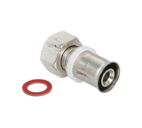 Соединитель, пресс с накидной гайкой 20х3/4 Valtec VTm.222.N.002005