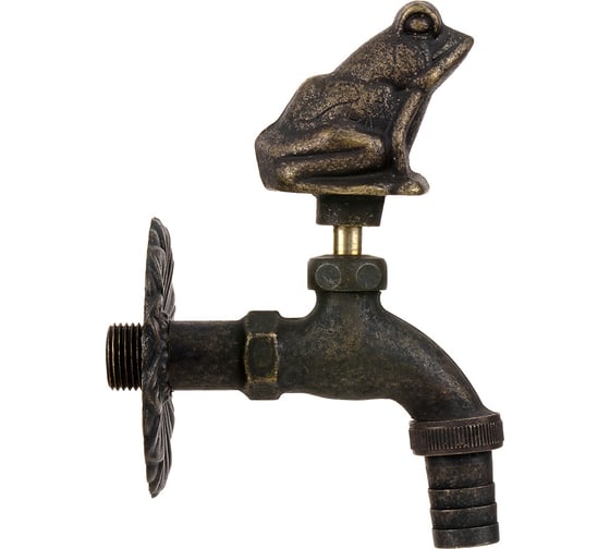 Запорный садовый кран SANTERA Лягушка ST202FROG