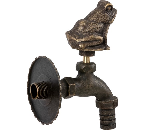Запорный садовый кран SANTERA Лягушка ST202FROG