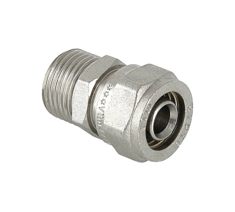 Обжимной соединитель с переходом на наружную резьбу 26х1" Valtec VTm.301.N.002606