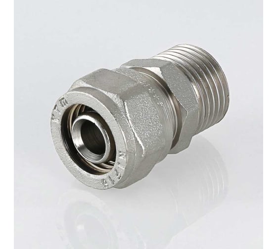 Обжимной соединитель с переходом на наружную резьбу 26х1" Valtec VTm.301.N.002606
