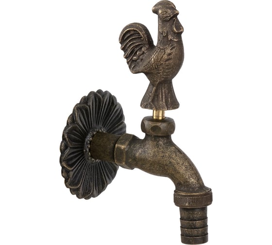 Запорный садовый кран SANTERA Петух ST202COCK