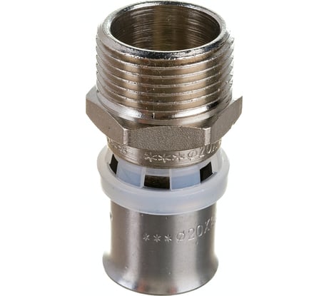 Соединитель, пресс с переходом на наружную резьбу 20х3/4 Valtec VTm.201.N.002005