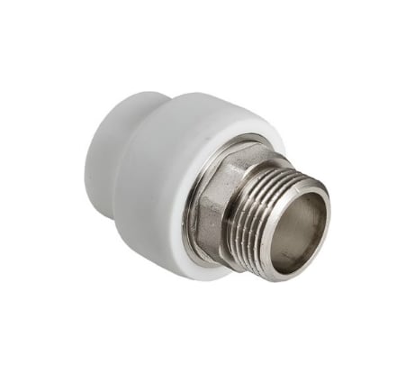 Соединитель PPR под ключ с переходом на наружную резьбу 32х1" Valtec VTp.707.0.03206