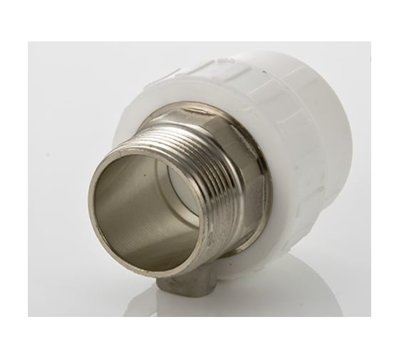 Соединитель PPR под ключ с переходом на наружную резьбу 40х1-1/4 Valtec VTp.707.0.04007