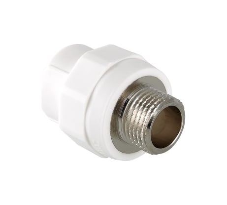 Соединитель PPR с переходом на наружную резьбу 25х3/4 Valtec VTp.701.0.02505