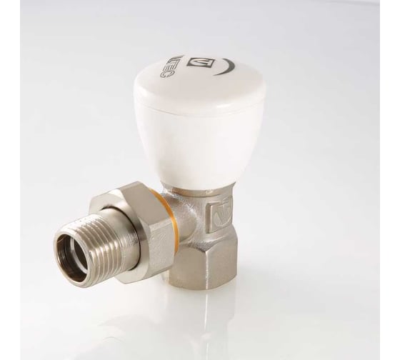 Угловой ручной компактный клапан 1/2 Valtec VT.007.N.04