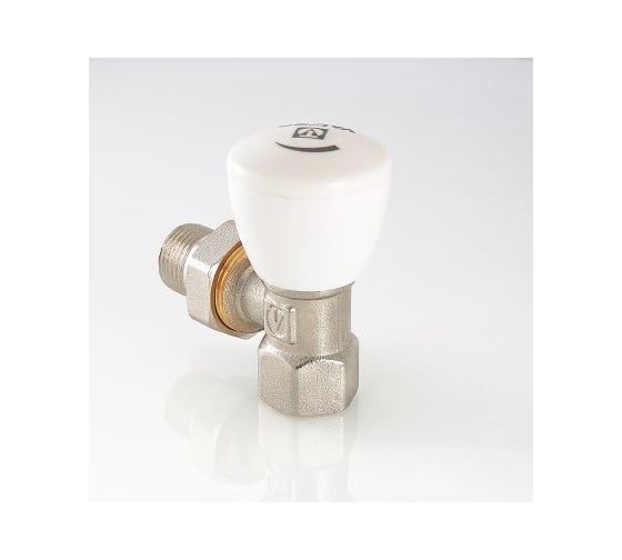 Угловой ручной компактный клапан 1/2 Valtec VT.007.N.04
