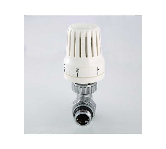 Угловой клапан с термостатической головкой для радиатора 1/2 Valtec VT ...