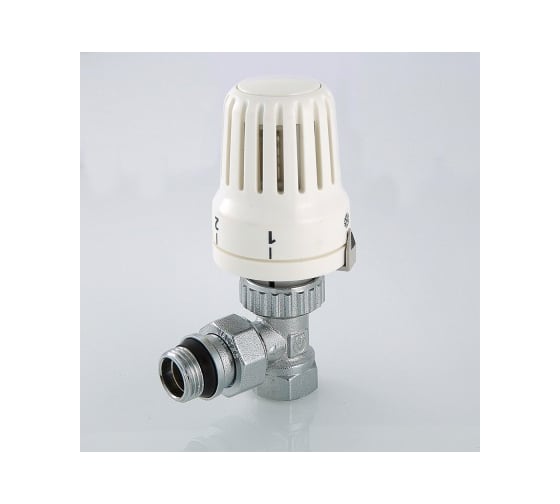 Угловой клапан с термостатической головкой для радиатора 1/2 Valtec VT ...