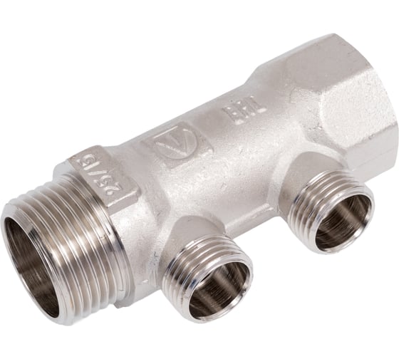 Коллектор, 1х2 вых. 1/2 нар. Valtec VTc.500.N.0602 1