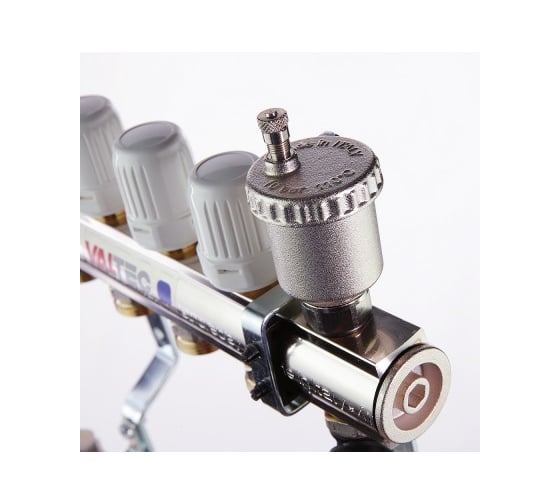 Коллекторная группа в сборе, 1х5 вых. Евроконус 3/4 Valtec VTc.594.EMNX ...