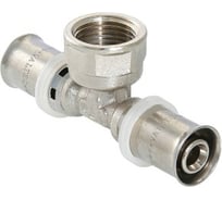 Тройник пресс с переходом на внутреннюю резьбу 32х1"х32 Valtec VTm.232.N.320632
