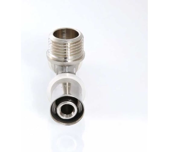 Тройник пресс с переходом на наружную резьбу 16х1/2х16 Valtec VTm.233.N.160416
