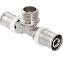 Тройник пресс с переходом на наружную резьбу 26х1"х26 Valtec VTm.233.N.260626