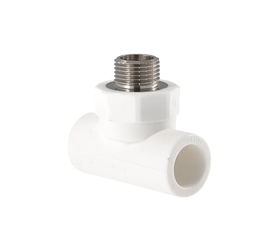 Тройник PPR с переходом на наружную резьбу 25х1/2 Valtec VTp.733.0.02504