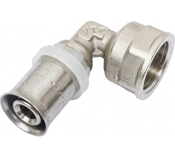 Угольник пресс с переходом на внутреннюю резьбу 16х1/2 Valtec VTm.252.N.001604