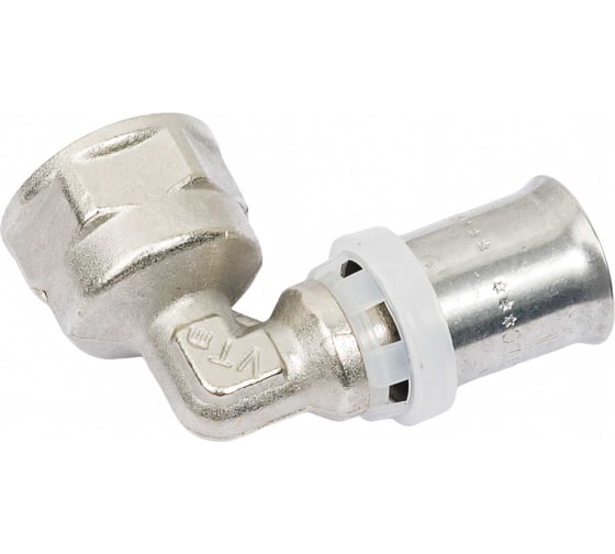 Угольник пресс с переходом на внутреннюю резьбу 16х1/2 Valtec VTm.252.N.001604