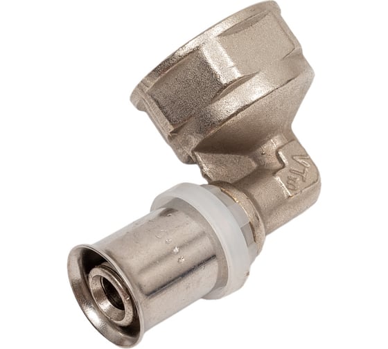 Угольник пресс с переходом на внутреннюю резьбу 16х3/4 Valtec VTm.252.N.001605