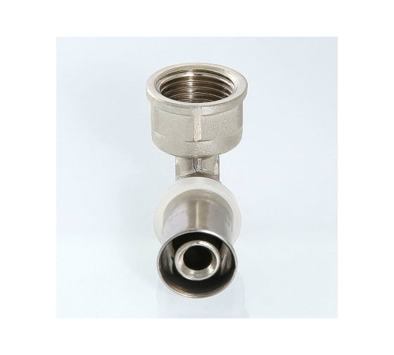 Угольник пресс с переходом на внутреннюю резьбу 26х3/4 Valtec VTm.252.N.002605