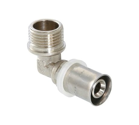 Угольник пресс с переходом на наружную резьбу 16х1/2 Valtec VTm.253.N.001604