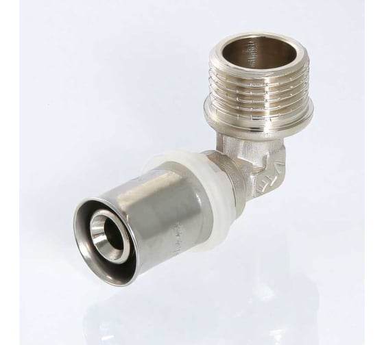 Угольник пресс с переходом на наружную резьбу 16х1/2 Valtec VTm.253.N.001604