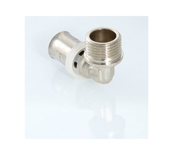 Угольник пресс с переходом на наружную резьбу 16х1/2 Valtec VTm.253.N.001604