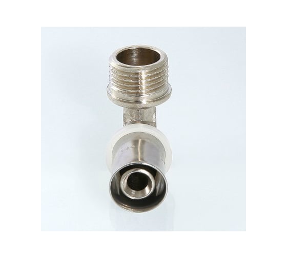 Угольник пресс с переходом на наружную резьбу 16х3/4 Valtec VTm.253.N.001605