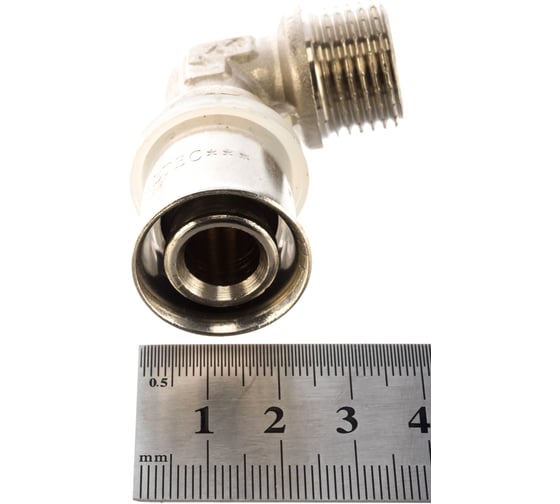 Угольник пресс с переходом на наружную резьбу 20х1/2 Valtec VTm.253.N.002004