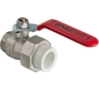 Латунный кран под PPR 25х3/4 вн. р. с полусгоном Valtec VTp.742.0.02505
