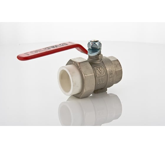 Латунный кран под PPR 25х3/4 вн. р. с полусгоном Valtec VTp.742.0.02505