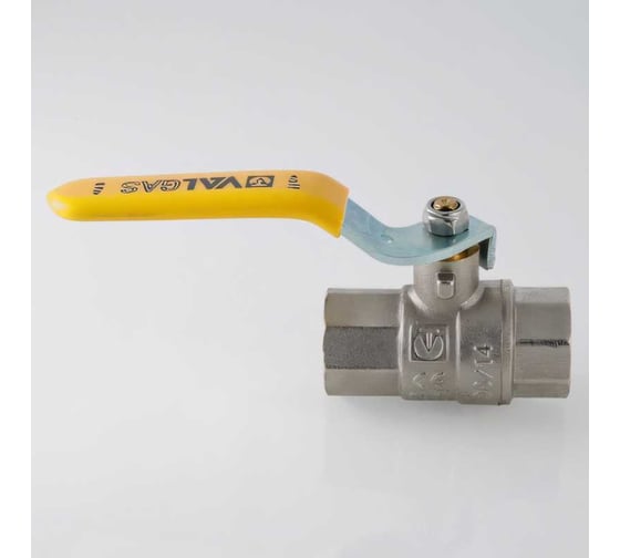 Шаровой газовый кран, стальная рукоятка 1/2 вн.-вн. Valtec VALGAS VT.271.N.04