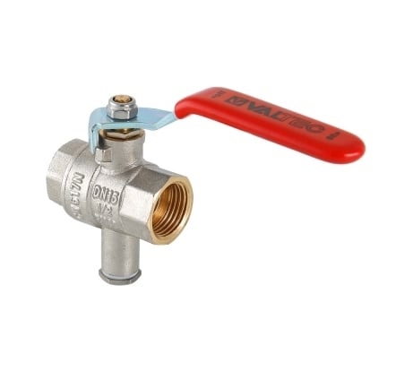 Шаровой кран для подключения датчика температуры 1/2 Valtec VT.247.N.04