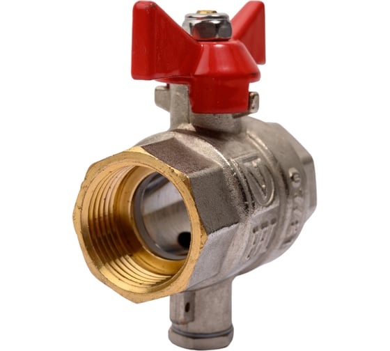 Шаровой кран для подключения датчика температуры 3/4 Valtec VT.247.N.05
