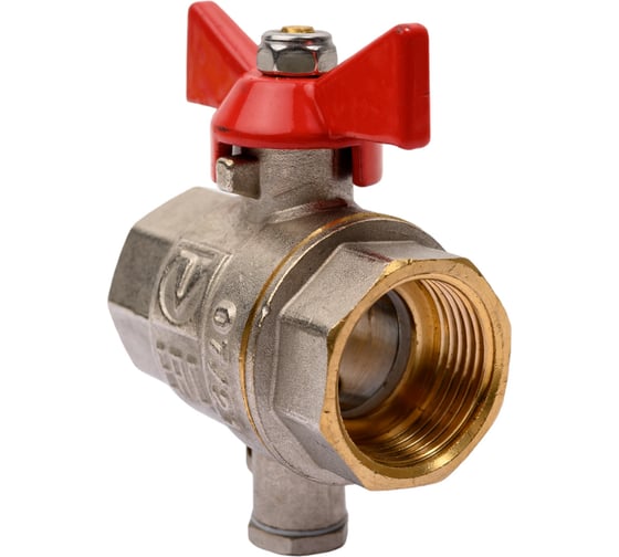 Шаровой кран для подключения датчика температуры 3/4 Valtec VT.247.N.05