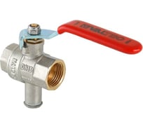 Шаровой кран для подключения датчика температуры 1" Valtec VT.247.N.06