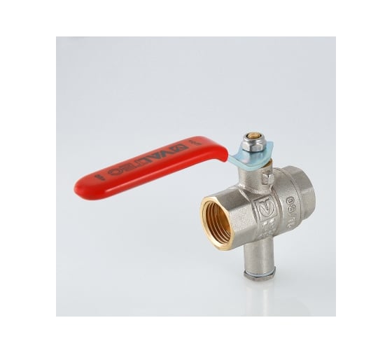 Шаровой кран для подключения датчика температуры 1" Valtec VT.247.N.06