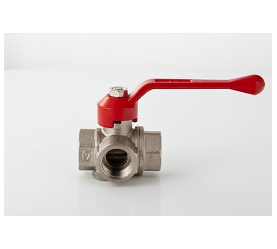 Трехходовой шаровой кран, тип L 1/2 вн.-вн.-вн. Valtec VT.360.N.04